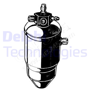 Dryer, air conditioning DELPHI TSP0175068