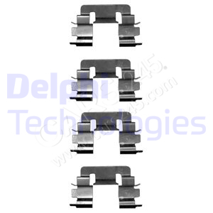 Accessory Kit, disc brake pad DELPHI LX0610
