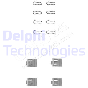 Accessory Kit, disc brake pad DELPHI LX0075