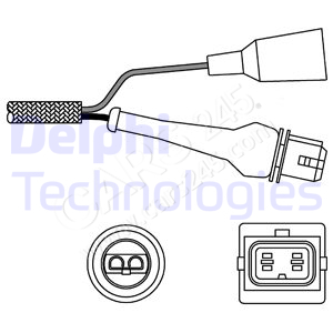 Lambda Sensor DELPHI ES10240-12B1
