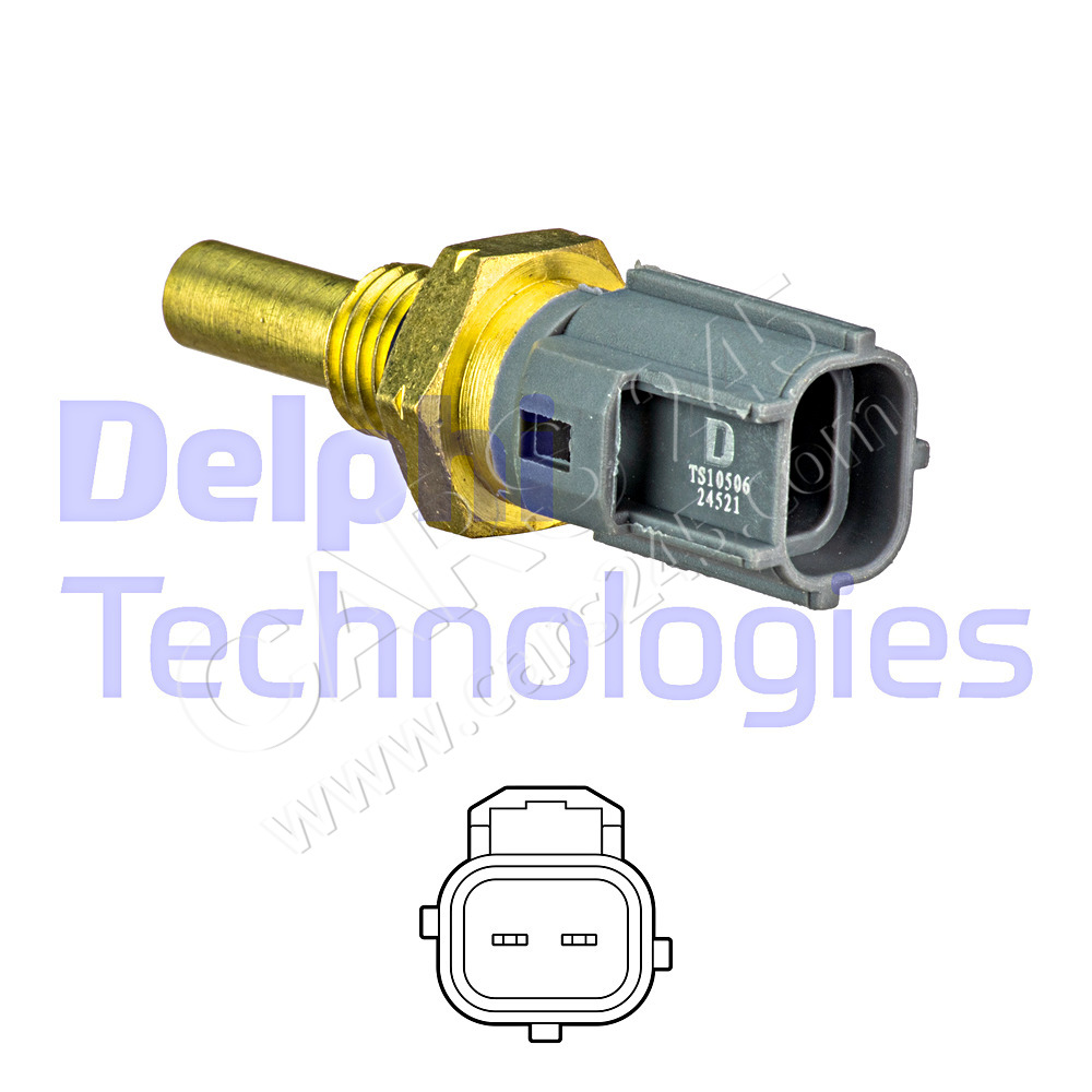 Sensor, coolant temperature DELPHI TS10506