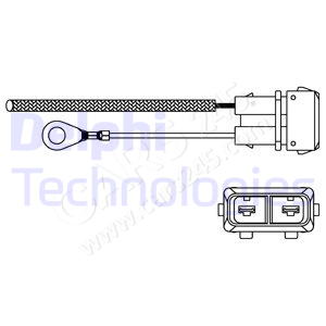 Lambda Sensor DELPHI ES10998-12B1