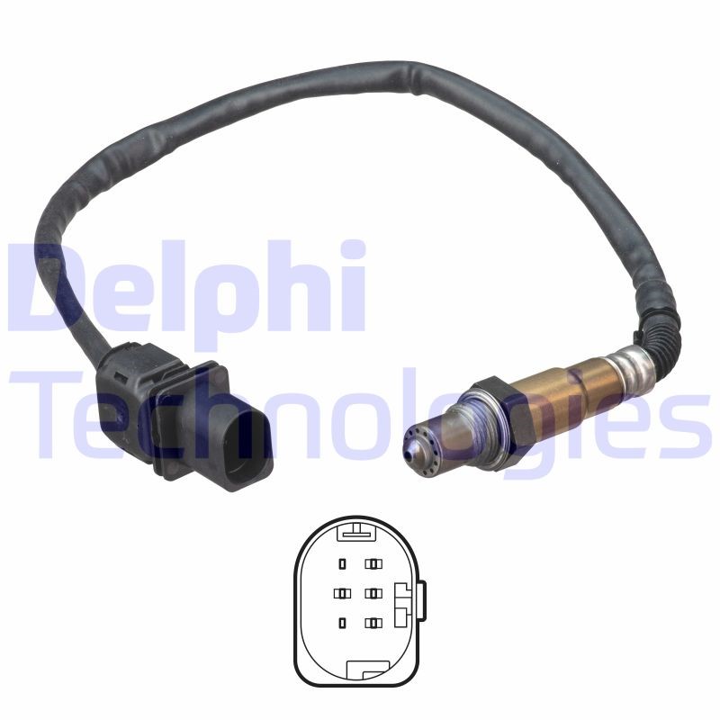 Lambda Sensor DELPHI ES21168-12B1