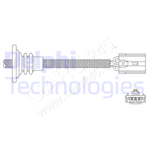 Lambda Sensor DELPHI ES11038-12B1
