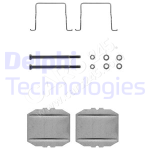 Accessory Kit, disc brake pad DELPHI LX0122