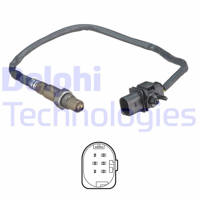 Lambda Sensor DELPHI ES20553-12B1