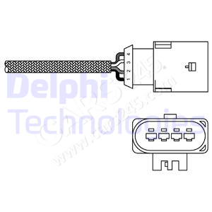 Lambda Sensor DELPHI ES20303-12B1