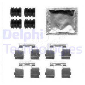 Accessory Kit, disc brake pad DELPHI LX0554