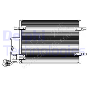 Condenser, air conditioning DELPHI TSP0225453