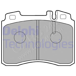 Brake Pad Set, disc brake DELPHI LP844