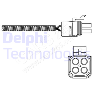 Lambda Sensor DELPHI ES20273-12B1