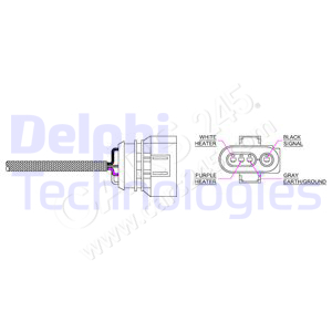 Lambda Sensor DELPHI ES20164-12B1
