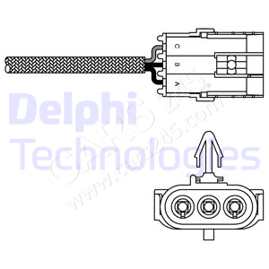 Lambda Sensor DELPHI ES10970-12B1
