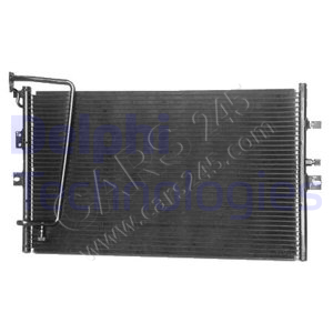 Condenser, air conditioning DELPHI TSP0225151