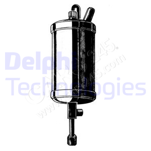 Dryer, air conditioning DELPHI TSP0175046
