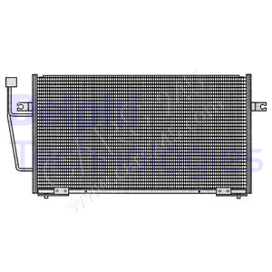 Condenser, air conditioning DELPHI TSP0225204