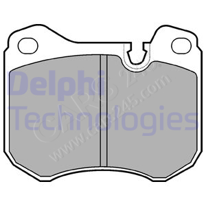 Brake Pad Set, disc brake DELPHI LP446