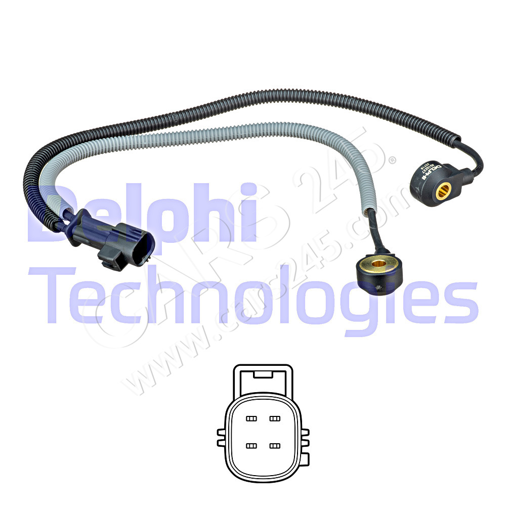Knock Sensor DELPHI AS10237