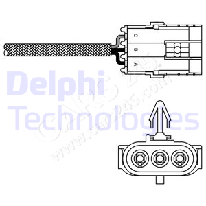 Lambda Sensor DELPHI ES10992-12B1