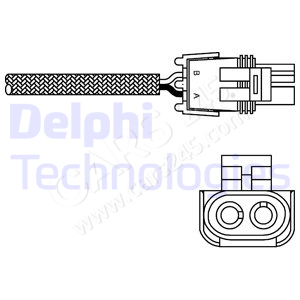 Lambda Sensor DELPHI ES10989-12B1