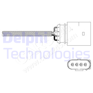 Lambda Sensor DELPHI ES20338-12B1