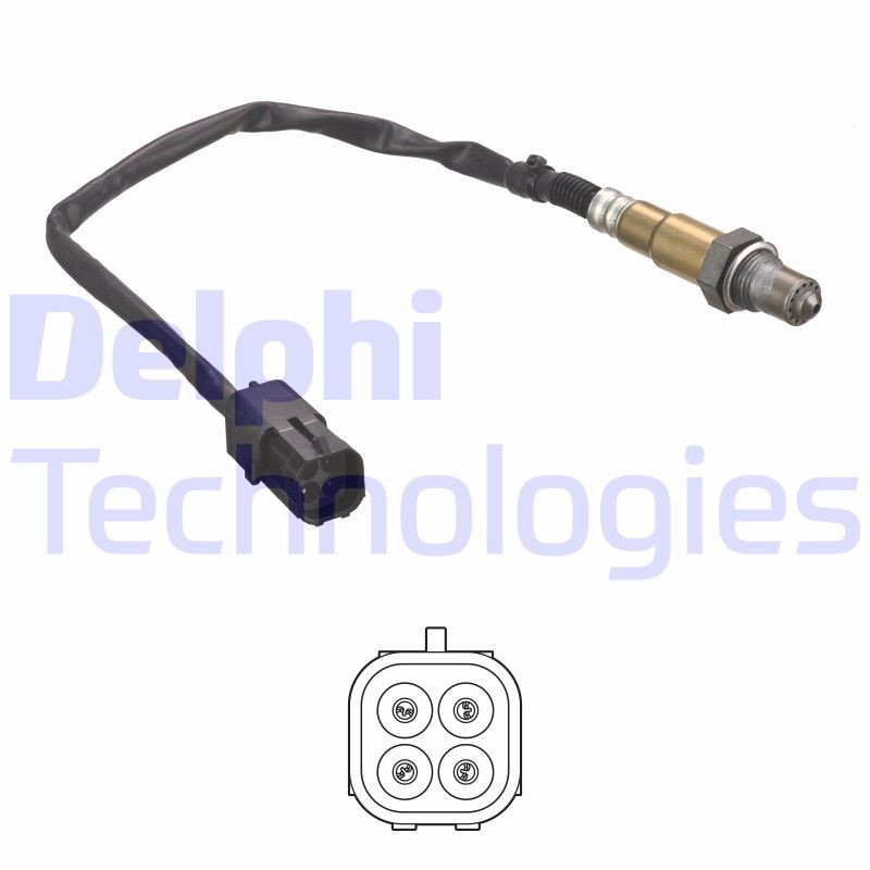 Lambda Sensor DELPHI ES21075-12B1