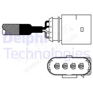 Lambda Sensor DELPHI ES10978-12B1