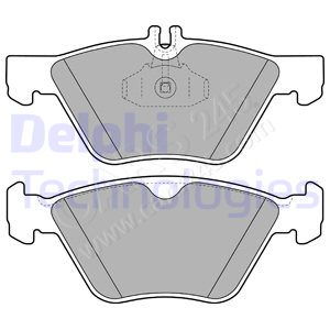 Brake Pad Set, disc brake DELPHI LP1589