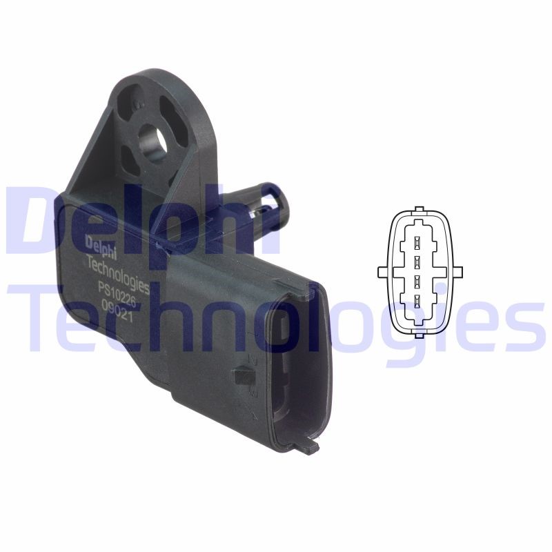Sensor, intake manifold pressure DELPHI PS10226