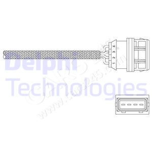 Lambda Sensor DELPHI ES11036-12B1