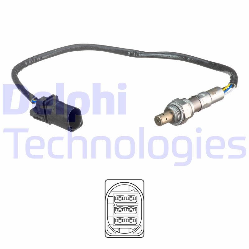 Lambda Sensor DELPHI ES21132-12B1