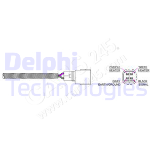 Lambda Sensor DELPHI ES20156-12B1