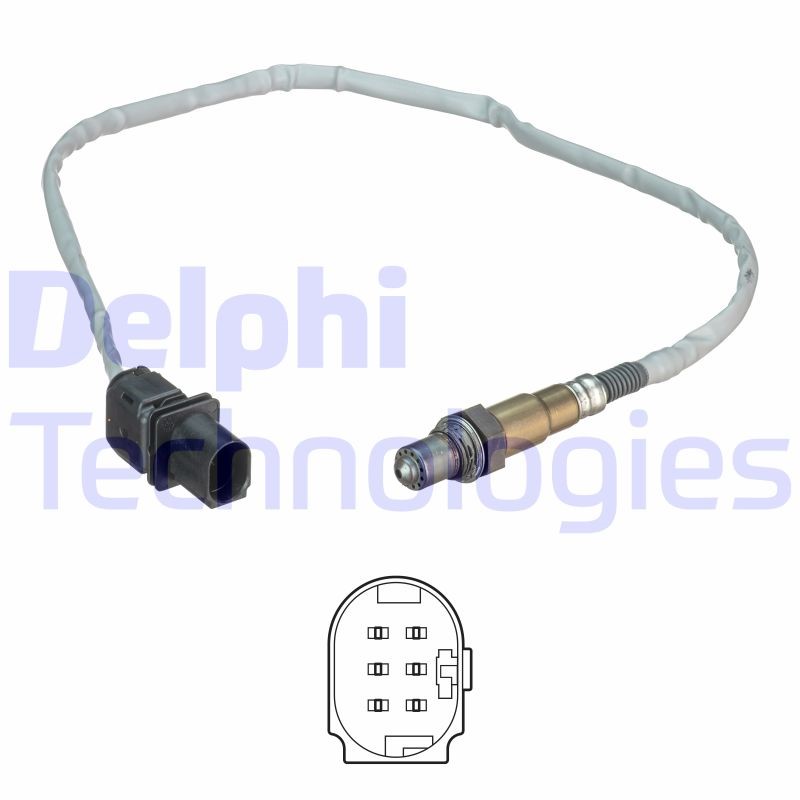 Lambda Sensor DELPHI ES20541-12B1
