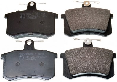 Brake Pad Set, disc brake DENCKERMANN B111091