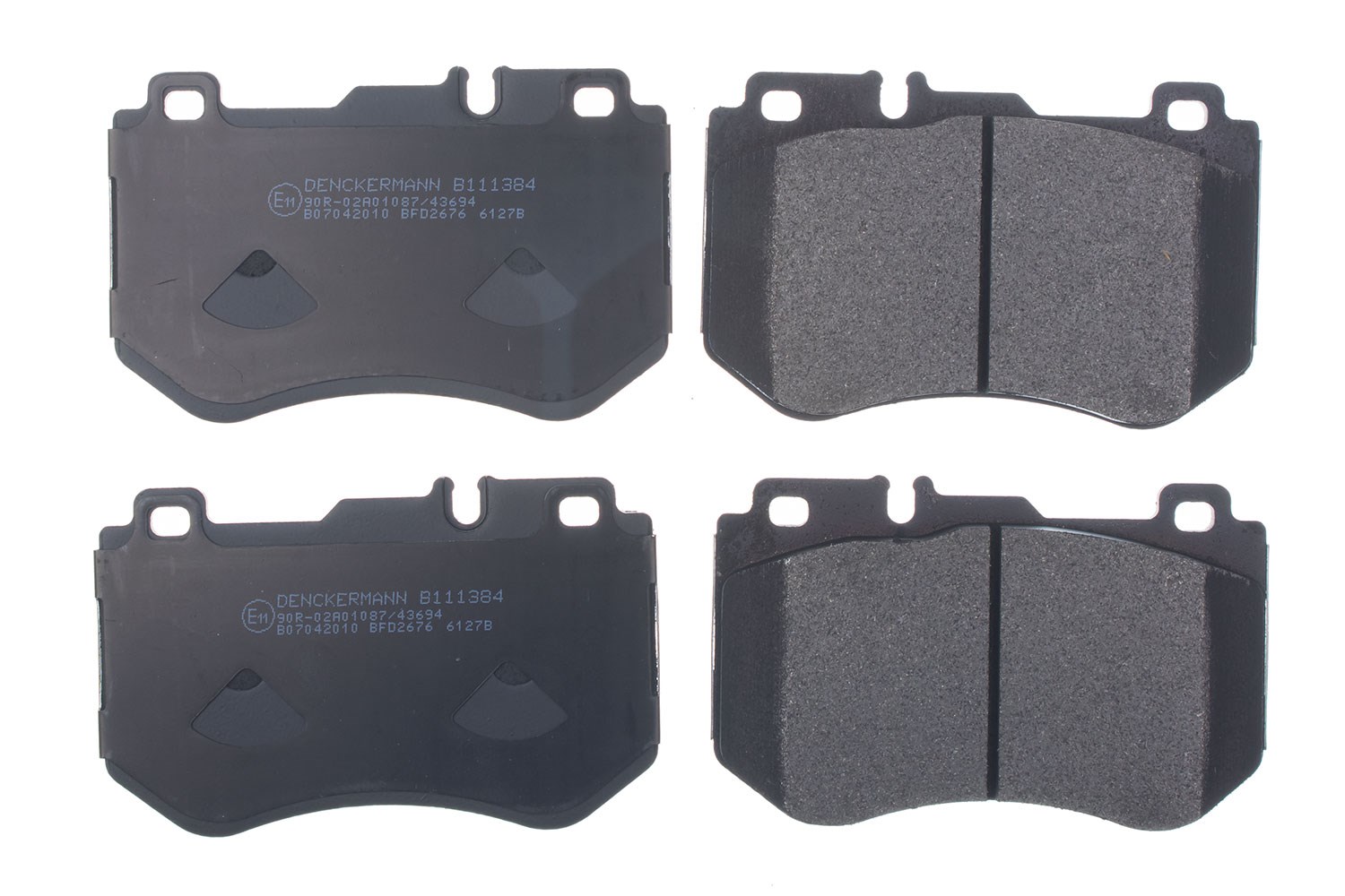 Accessory Kit, disc brake pad DENCKERMANN B111384