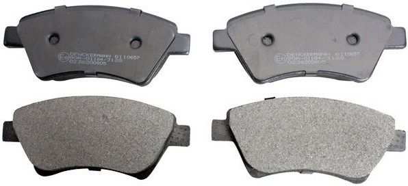 Brake Pad Set, disc brake DENCKERMANN B110657