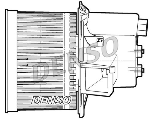 Interior Blower DENSO DEA09064 3