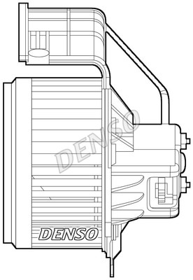 Interior Blower DENSO DEA23020