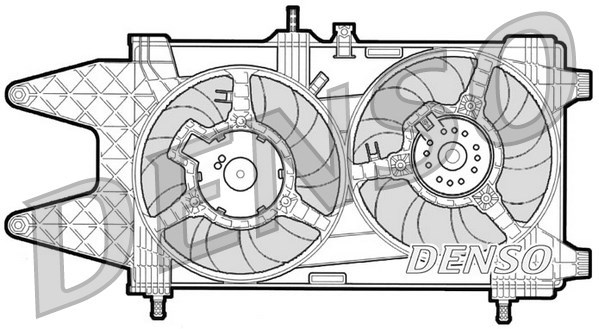 Fan, engine cooling DENSO DER09037
