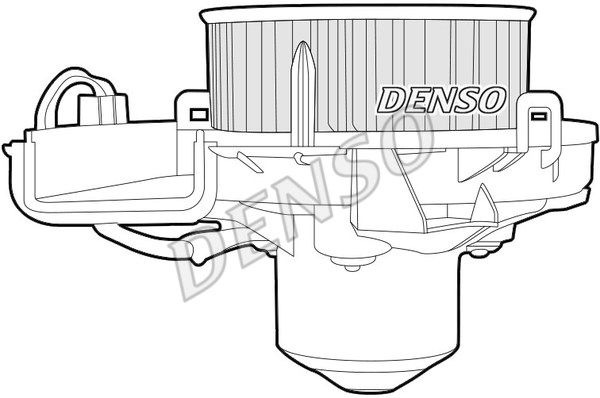Interior Blower DENSO DEA20003 2