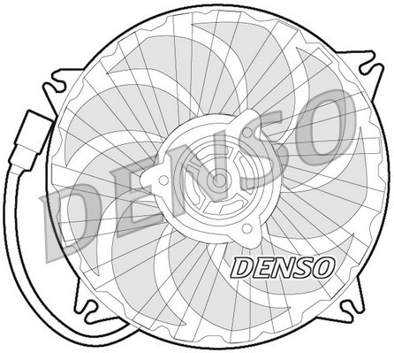 Fan, engine cooling DENSO DER21016