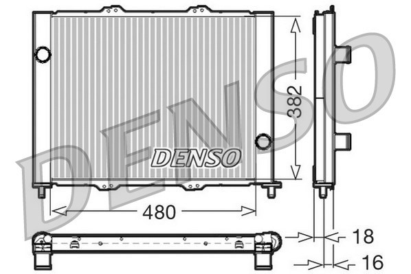 Cooler Module DENSO DRM23099