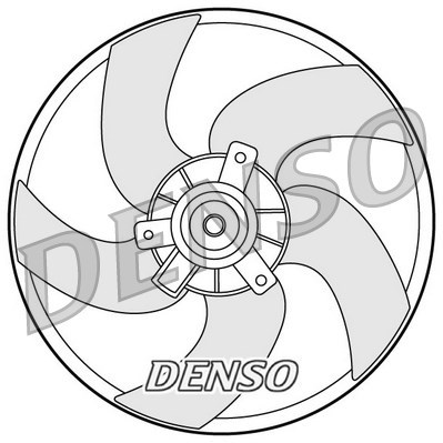 Fan, engine cooling DENSO DER21011