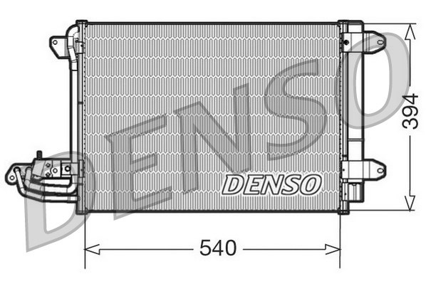 Condenser, air conditioning DENSO DCN32001