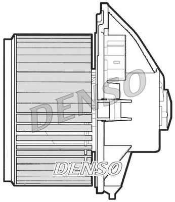 Interior Blower DENSO DEA09052 3
