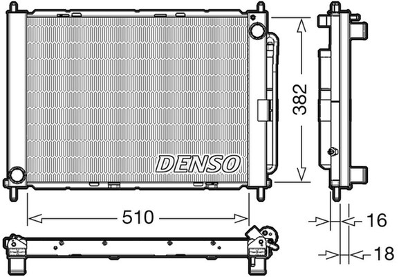 Cooler Module DENSO DRM23104