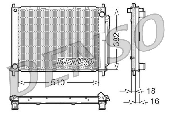 Cooler Module DENSO DRM23100