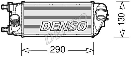 Charge Air Cooler DENSO DIT09113