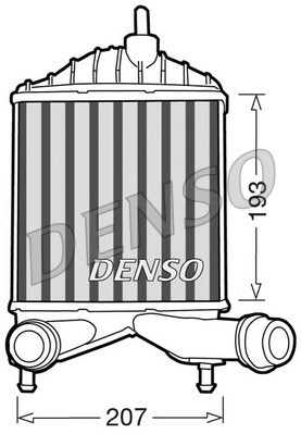 Charge Air Cooler DENSO DIT09101