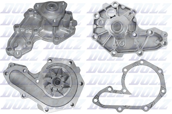 Water Pump, engine cooling DOLZ R179RS